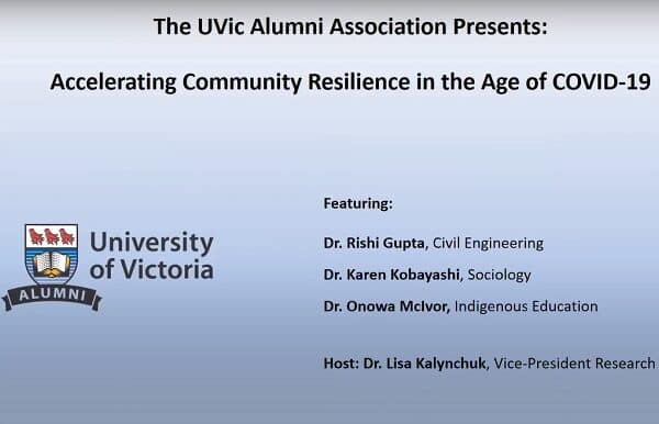 Accelerating community resilience COVID-19